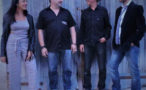 Photo des 4 membres du groupe The Dodgers