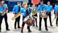 Photo des artistes de la Fanfare Saugrenue