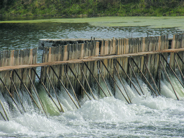 Barrage à aiguilles